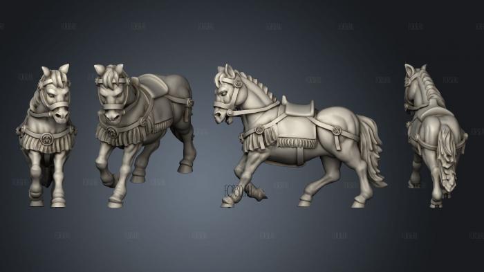 GENERAL A HORSE stl model for CNC