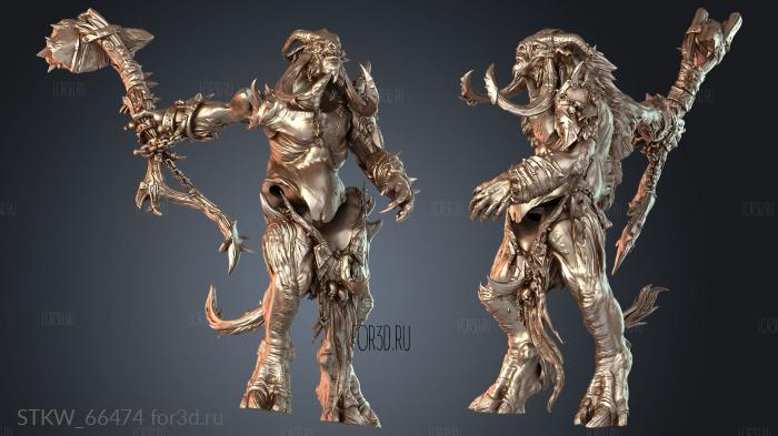 STKW_66474 stl model for CNC