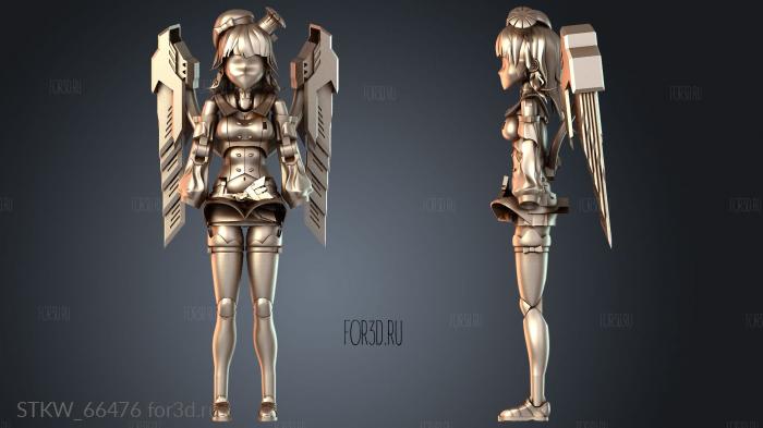 STKW_66476 stl model for CNC