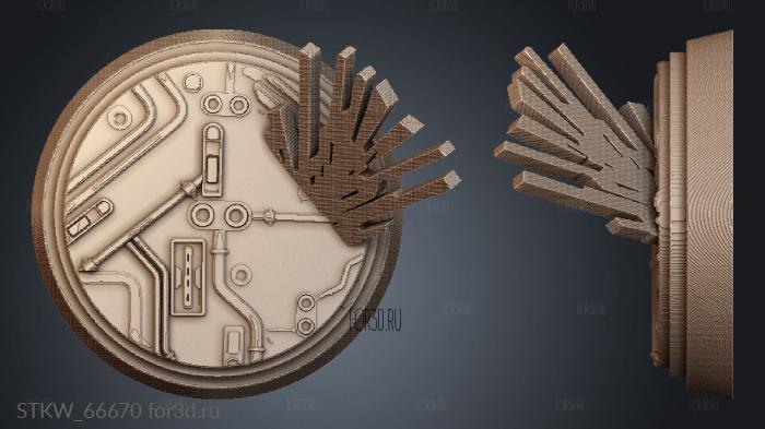 STKW_66670 stl model for CNC
