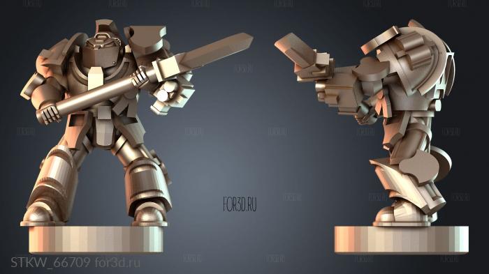 STKW_66709 stl model for CNC