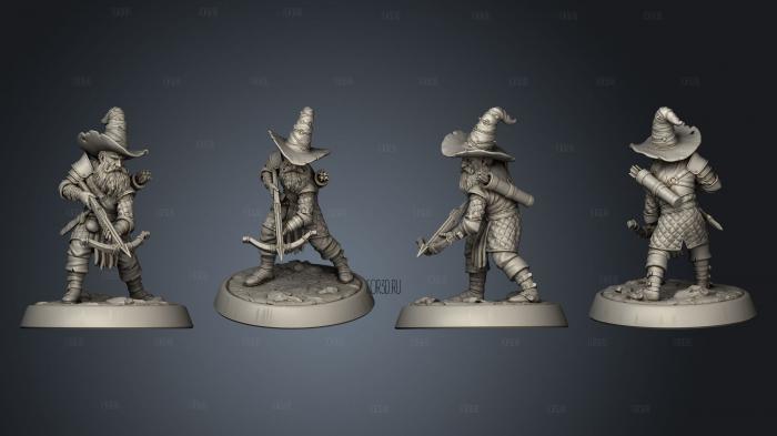 Gnome v 2 stl model for CNC