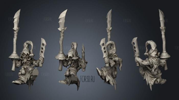 Gobin reavers Paladin Body A 001 stl model for CNC