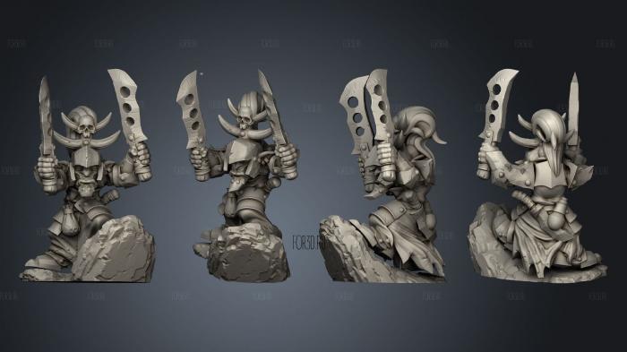Gobin reavers Paladin Body A 002 stl model for CNC