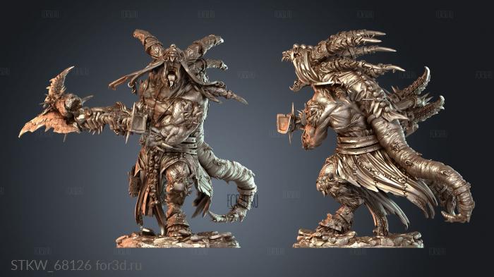 STKW_68126 stl model for CNC