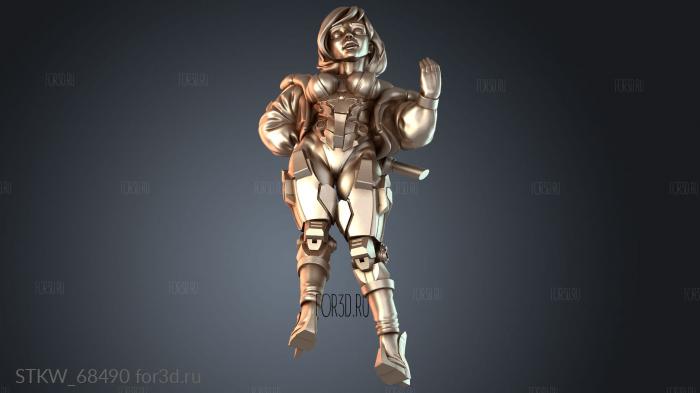 STKW_68490 stl model for CNC