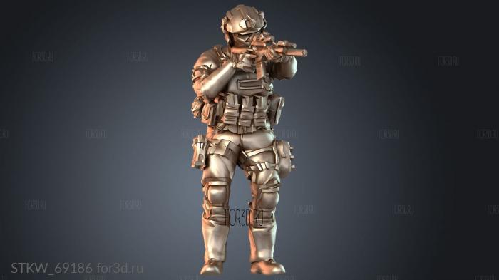 STKW_69186 stl model for CNC