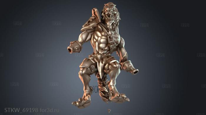 STKW_69198 stl model for CNC