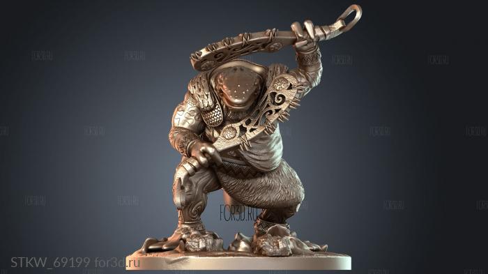 STKW_69199 stl model for CNC