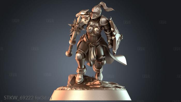 STKW_69222 stl model for CNC