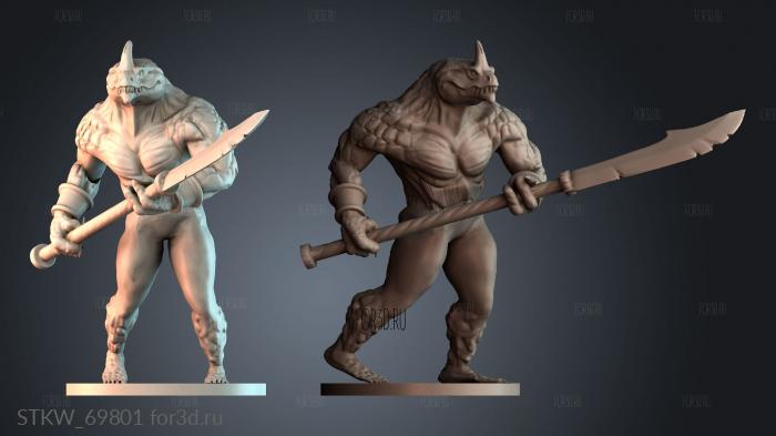 STKW_69801 stl model for CNC