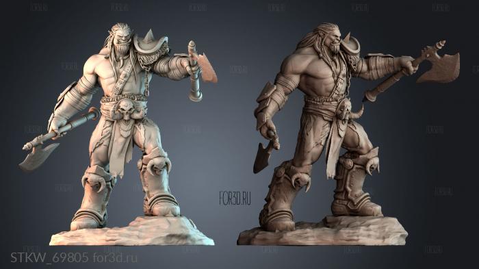 STKW_69805 stl model for CNC