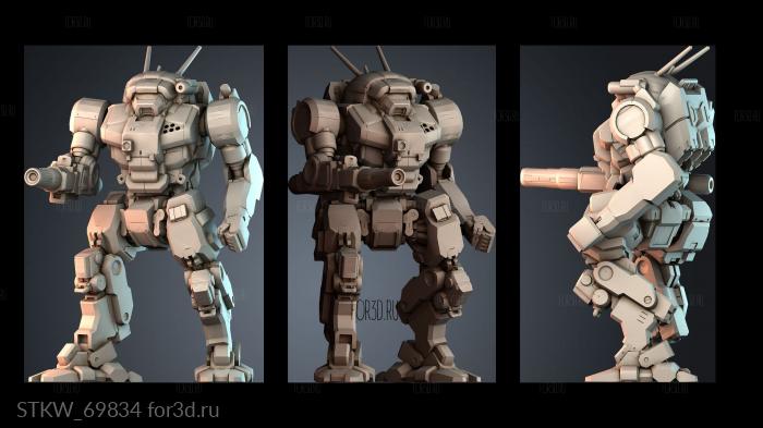 STKW_69834 stl model for CNC