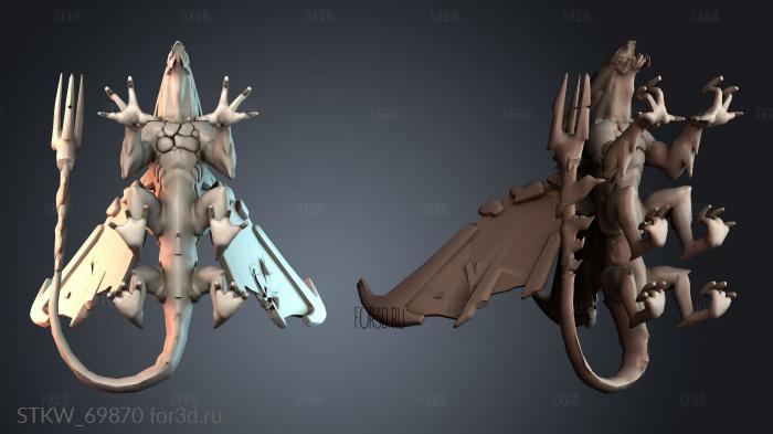 STKW_69870 stl model for CNC