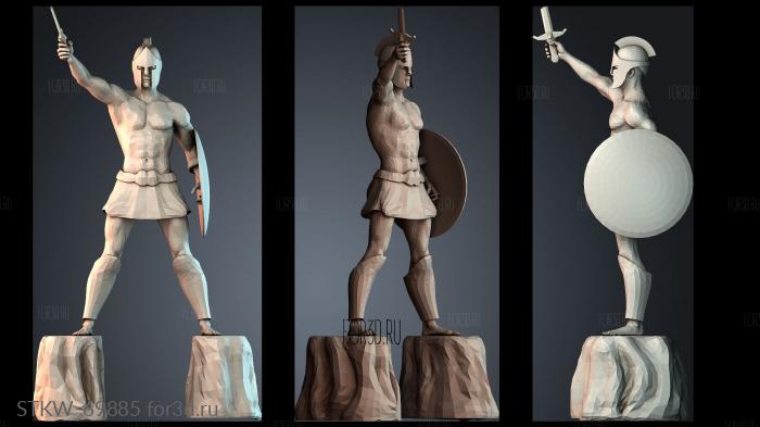 STKW_69885 stl model for CNC