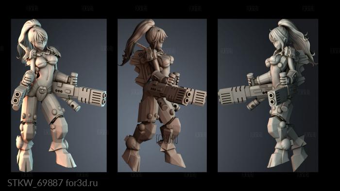 STKW_69887 stl model for CNC