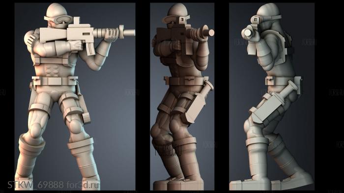 STKW_69888 stl model for CNC
