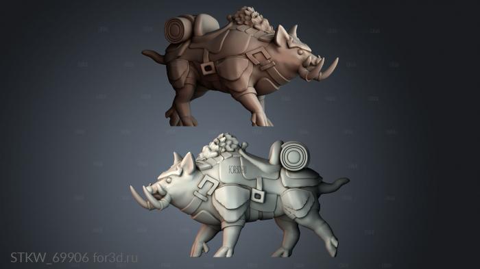 STKW_69906 stl model for CNC