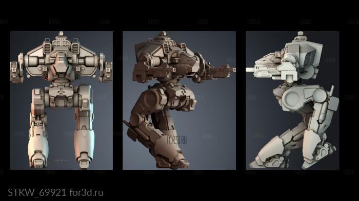 STKW_69921 stl model for CNC