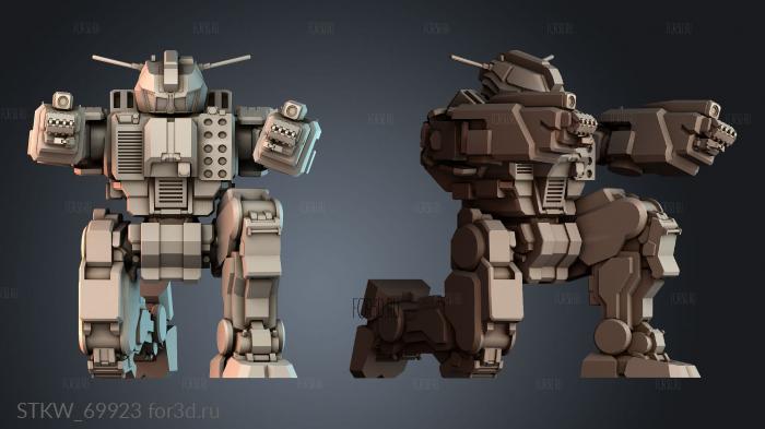 STKW_69923 stl model for CNC