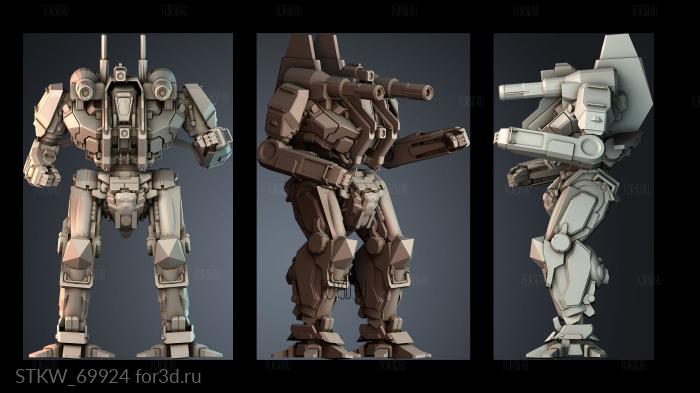 STKW_69924 stl model for CNC