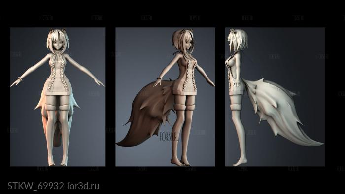 STKW_69932 stl model for CNC