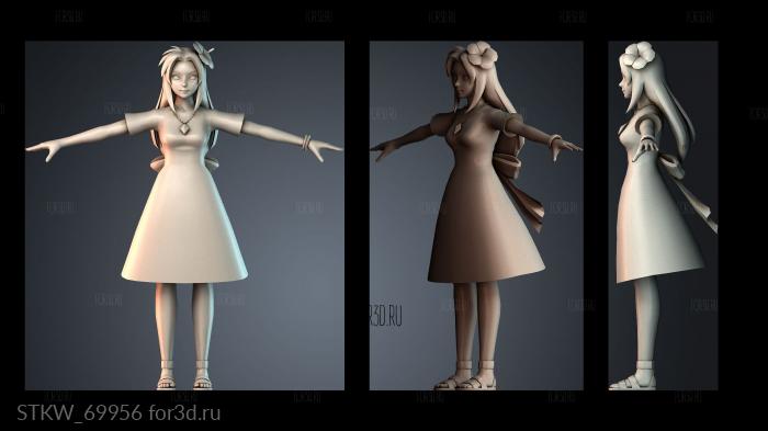 STKW_69956 stl model for CNC