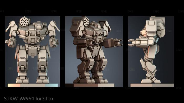 STKW_69964 stl model for CNC