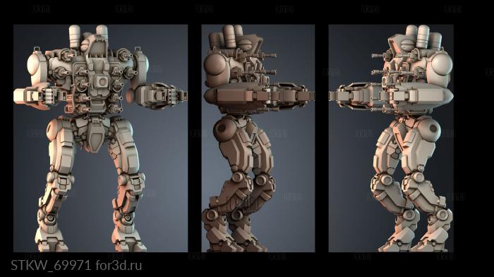 STKW_69971 stl model for CNC