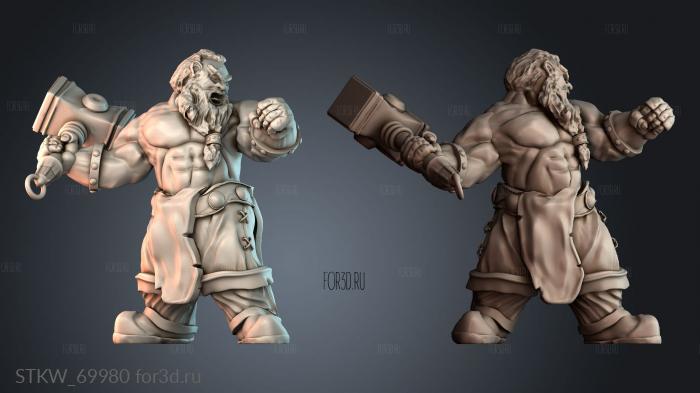 STKW_69980 stl model for CNC