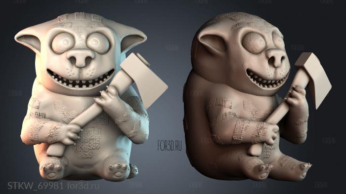 STKW_69981 stl model for CNC