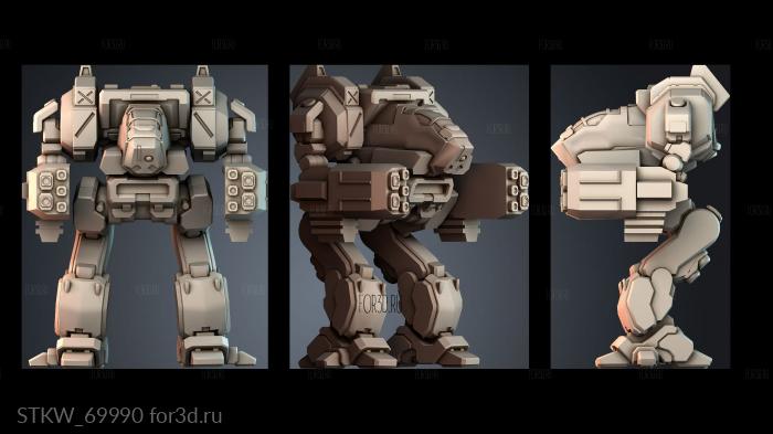 STKW_69990 stl model for CNC