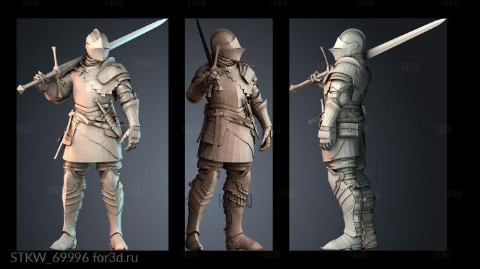 STKW_69996 stl model for CNC