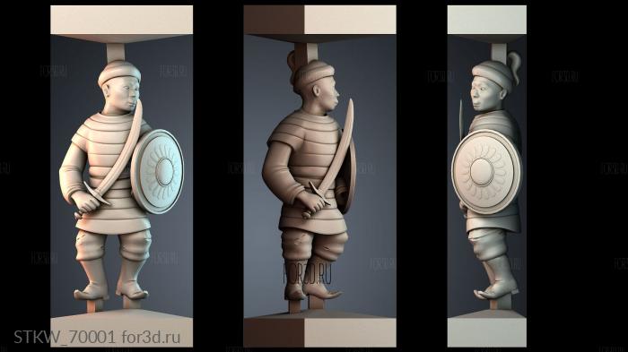 STKW_70001 stl model for CNC