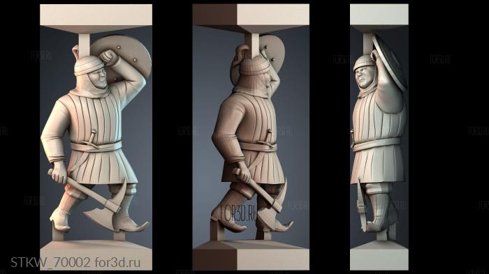 STKW_70002 stl model for CNC