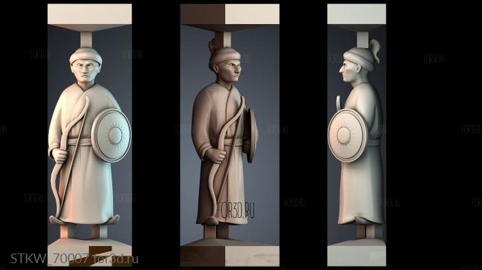 STKW_70007 stl model for CNC