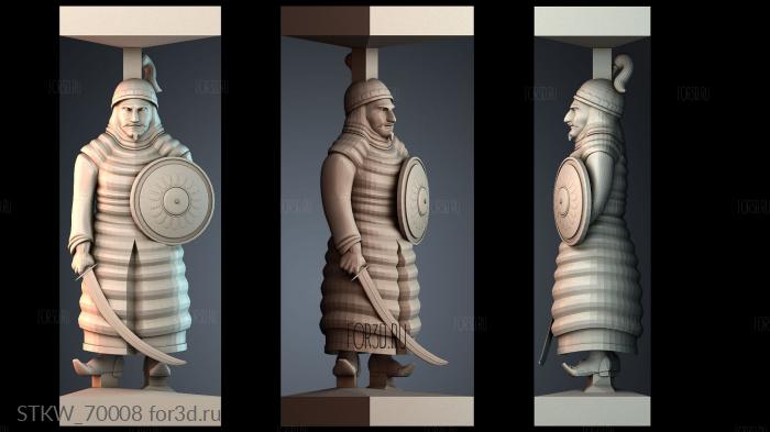 STKW_70008 stl model for CNC