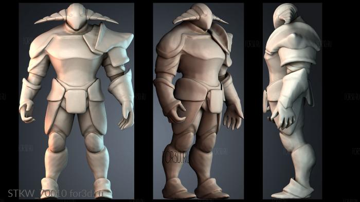 STKW_70010 stl model for CNC
