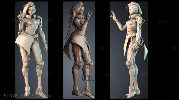 STKW_70012 stl model for CNC