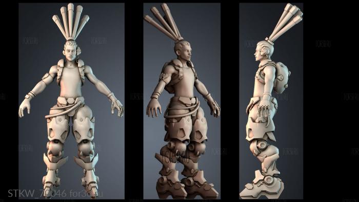 STKW_70046 stl model for CNC