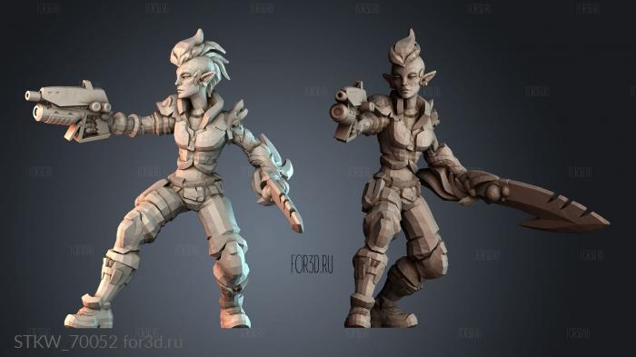 STKW_70052 stl model for CNC