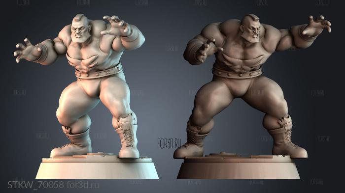 STKW_70058 stl model for CNC