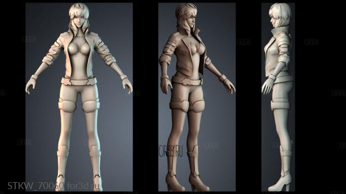 STKW_70060 stl model for CNC