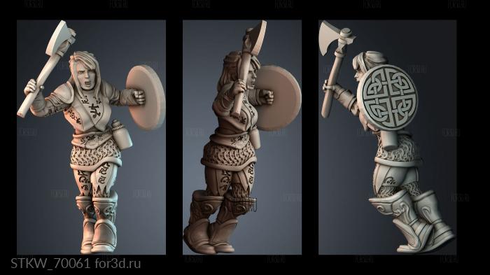 STKW_70061 stl model for CNC