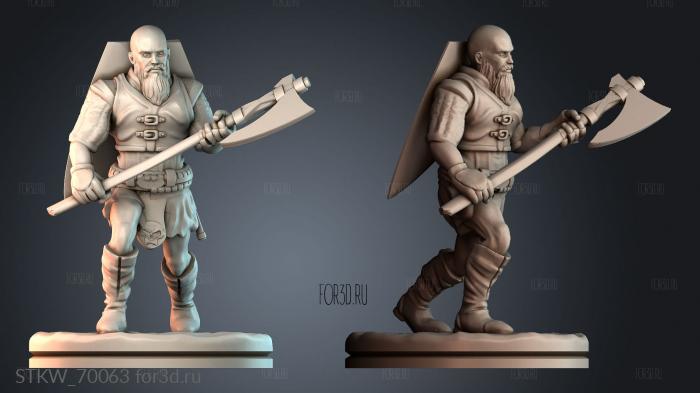 STKW_70063 stl model for CNC