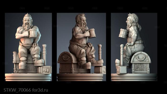 STKW_70066 stl model for CNC