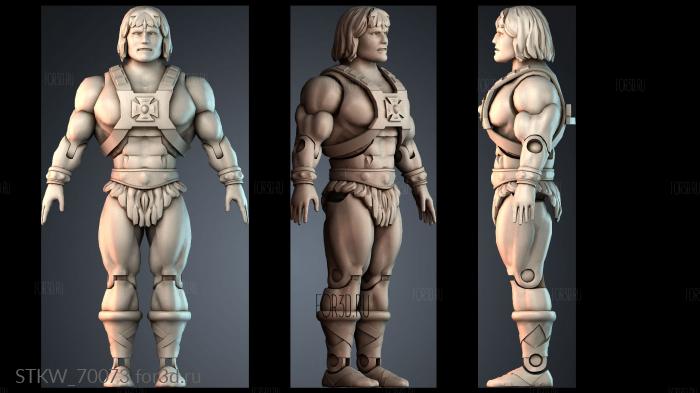 STKW_70073 stl model for CNC