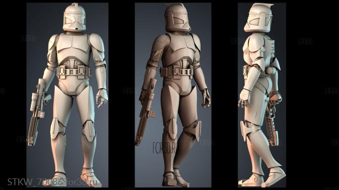 STKW_70086 stl model for CNC