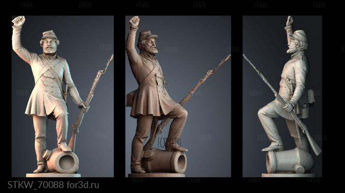 STKW_70088 stl model for CNC