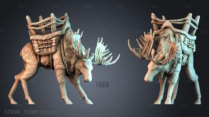 STKW_70089 stl model for CNC